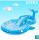 Piscina play center Balena 57176 Intex scivolo spruzzi bambini gonfiabili 